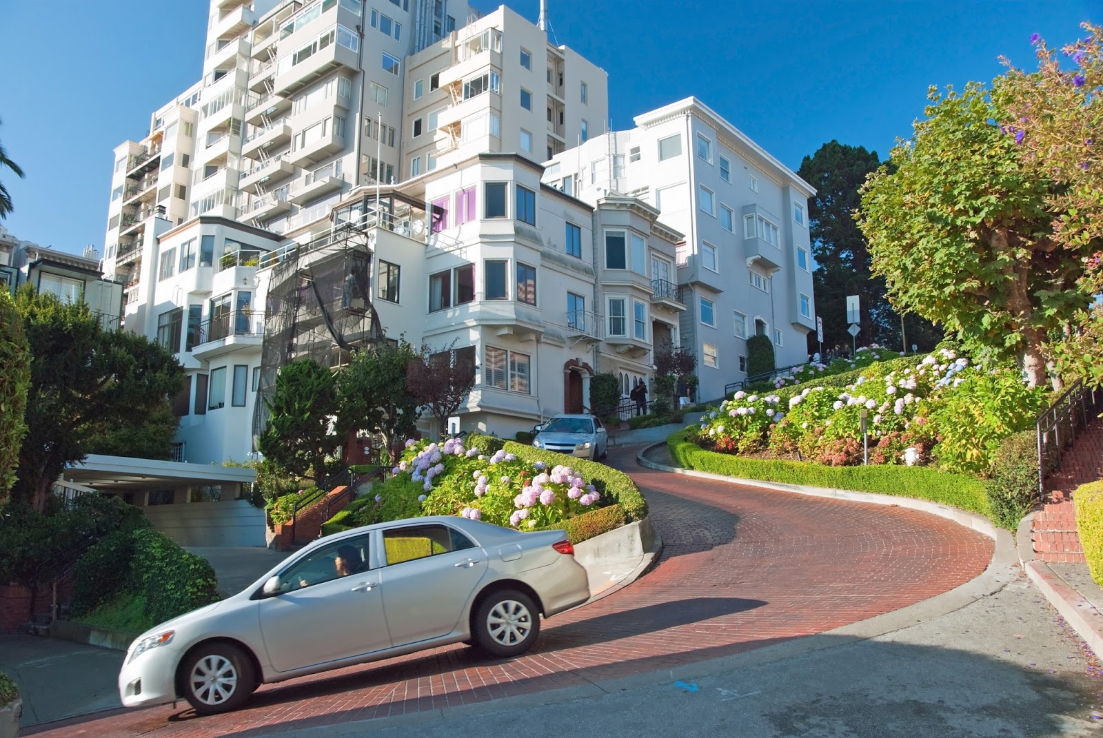 Calle Lombard en San Francisco California