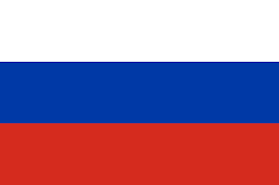 Logo Gambar Bendera Negara Rusia PNG JPG ukuran 400 px