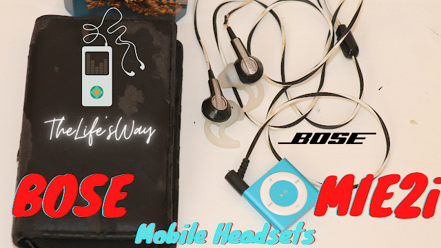 Product Review 5: Bose MIE2i Mobile Headset - My Best Earphones Ever