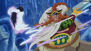 ワンピースアニメ パンクハザード編 600話 茶ひげ Chadros Higelyges | ONE PIECE Episode 600