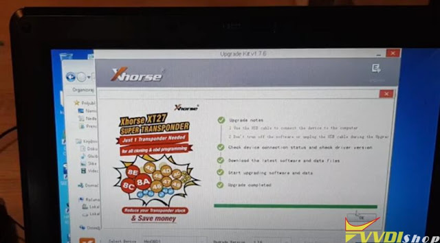 Update Xhorse VVDI Mini OBD Tool via PC 7
