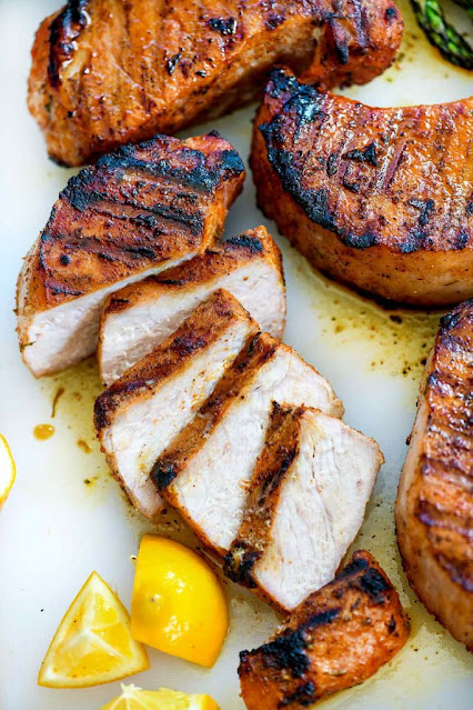 The Best Juicy Grilled Pork Chops