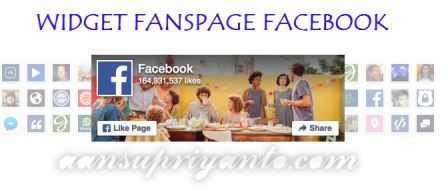 Cara Menambahkan Widget Fanspage Facebook di Blog
