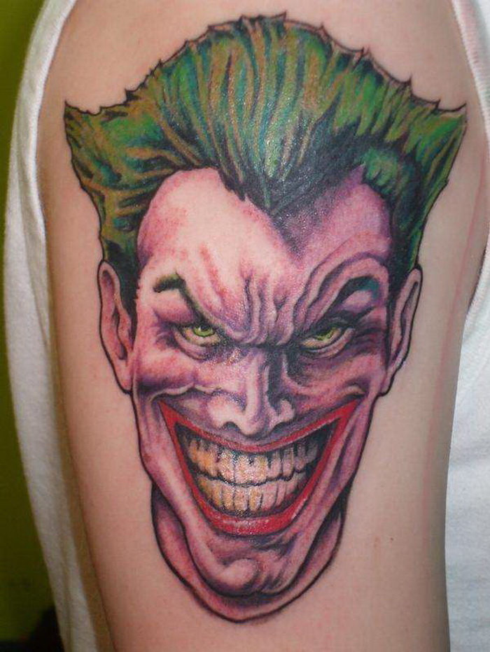 Gambar Joker Tattoo Art Designs Page 52 Fabulous Batman 