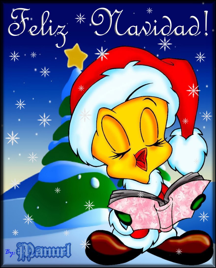 Tweety Christmas Desktop Wallpaper