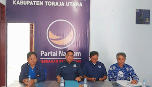 Jelang Pilkada 2024 Partai NasDem Toraja Utara Buka Pendaftaran Untuk Calon Bupati dan Cawabup 