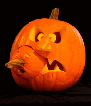 funny pumpkin