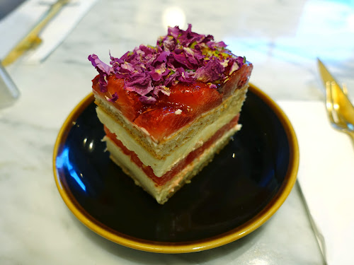 Watermelon strawberry cake - Lifetastic Patisserie at The ONE, Hong Kong