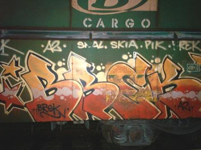 Brek graffiti