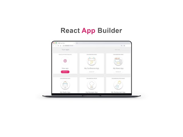 React App Builder - Unlimited number of apps