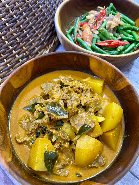 Masak Kari Daging Untuk Menu Berbuka Puasa Harini