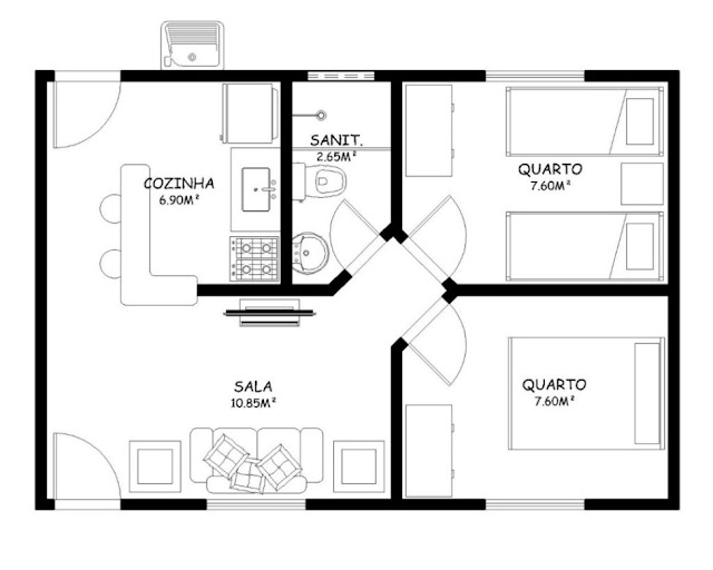 Simple house plan 