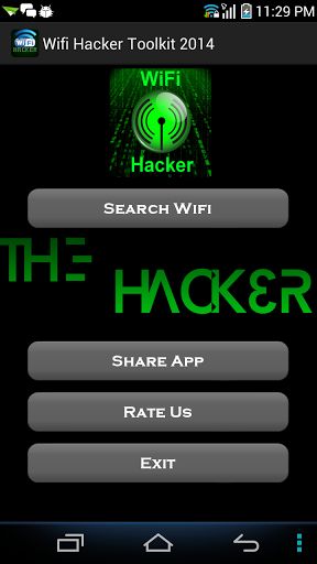 تطبيق اختراق الواي فاي Wifi Hacker للاندرويد