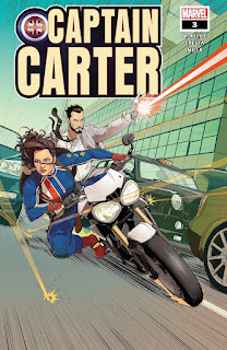 Captain Carter #3 Cover by Jamie McKelvie