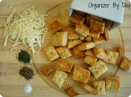 top view of seasonings