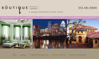 real estate website design in austin tx by saba graphix web designer