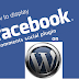 How to add facebook comment box in a wordpress blog