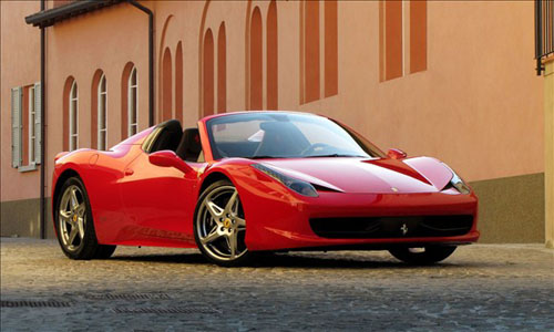 Ferrari 458 Spider convertible In the eyes of the believers speed 