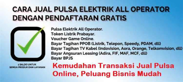 Kemudahan Transaksi Jual Pulsa Online, Peluang Bisnis Mudah