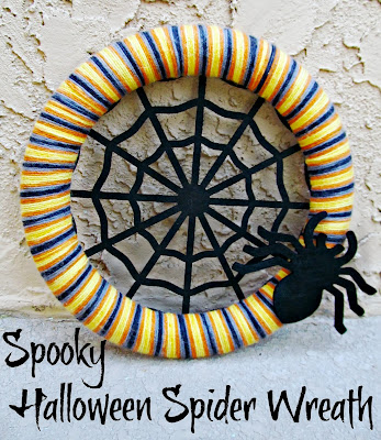 Spooky Halloween Spider Web Wreath | It's Always Ruetten