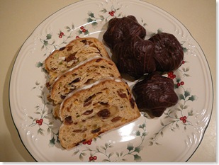 Marzipanstollen and lebkuchen