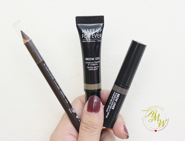 a photo on How To Use Make Up For Ever's Brow Liner, Brow Gel + Brow Pencil 