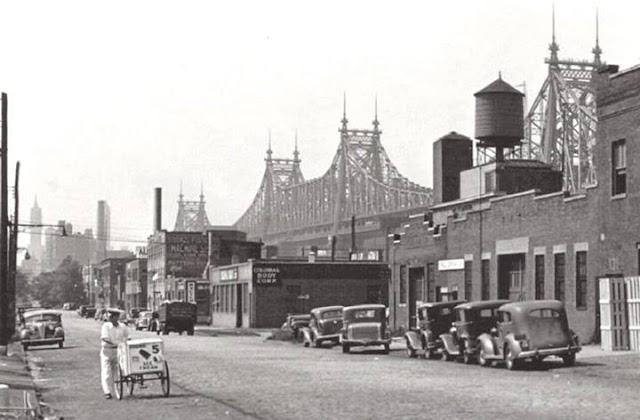 5 September 1940 worldwartwo.filminspector.com New York City Queensboro Bridge