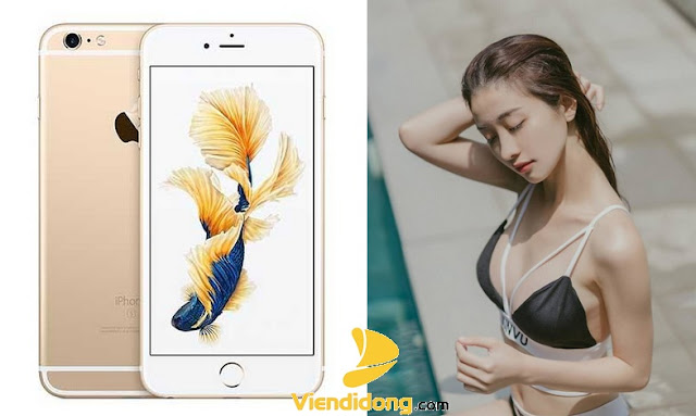 Đã ép kính iPhone 6S Plus cho mỹ nhân áo tắm