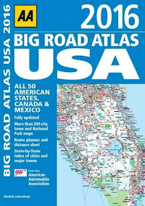 AA BIG ROAD ATLAS USA 2016