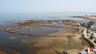 playa faro de chipiona