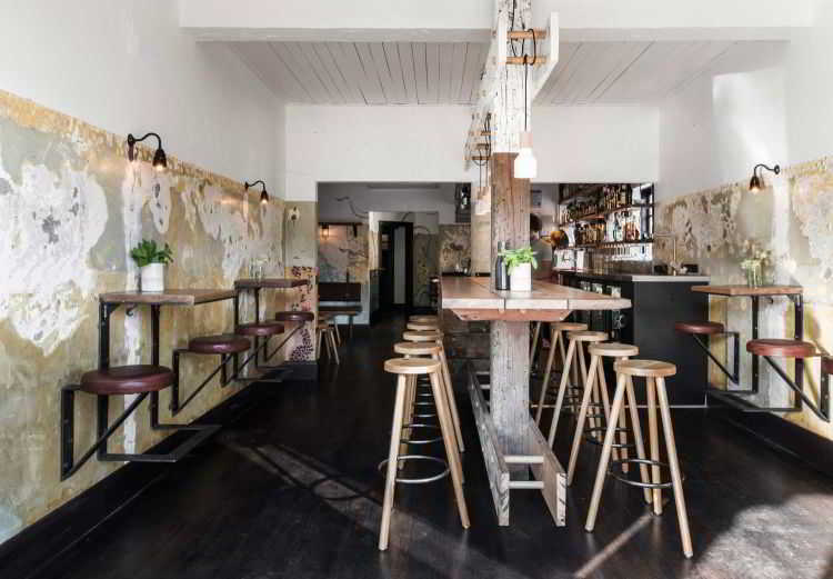  30 konsep desain  interior cafe minimalis  outdoor 