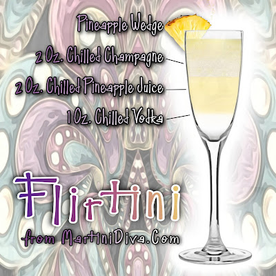 FLIRTINI COCKTAIL with Ingredients & Instructions