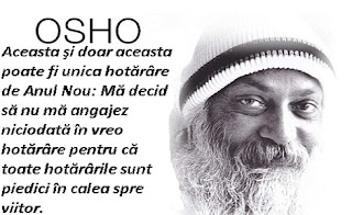 Osho despre rezolutiile de Anul Nou 