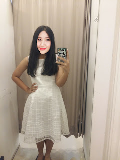 white dress cute