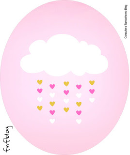 Blesing Rain for Girls Toppers or Free Printable Candy Bar Labels.