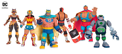 DC Comics ¡Lucha Explosiva! 7” Action Figures by DC Collectibles