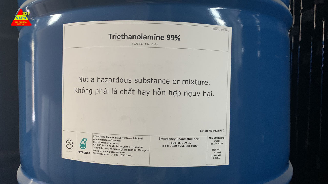 Dung môi Triethanolamine (TEA)