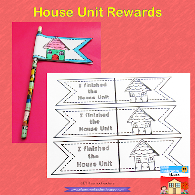 reward flag for the house unit