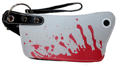 Bloody Cleaver Clutch Hatchet Knife Halloween Horror Clutch Purse Handbag