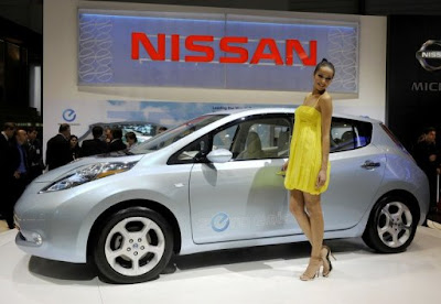 2011 Nissan shows electric car worldwide