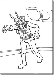 desenhos para colorir do Ben 10 doutor animal