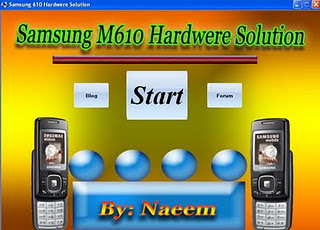 Samsung M610 Hardware Problem Solution