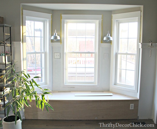 window seat framing 