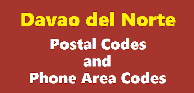 Davao del Norte ZIP Codes