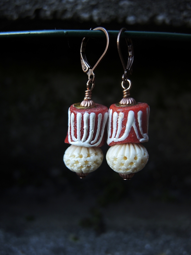 DIY oorbellen/earrings 'Oona'