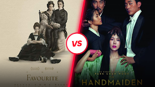 Discover the allure of 'The Favourite vs The Handmaiden' through this captivating movie poster.