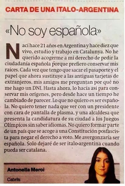 letra d'una immmigranta