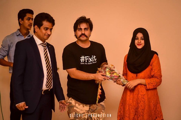 Alamgir khan of Fixit Compaign