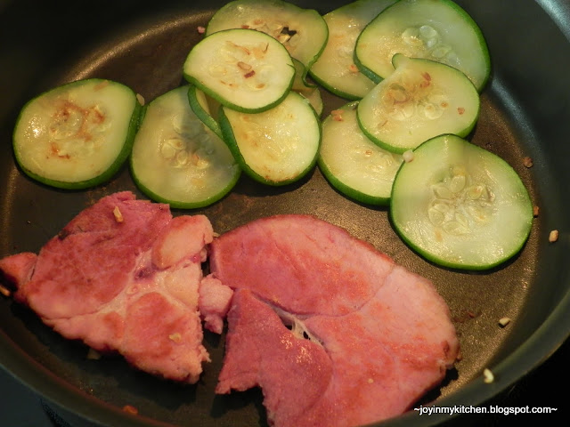 Zucchini and Ham