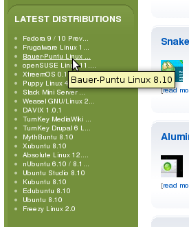 bauer-puntu linux softpedia